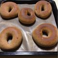 ちー★☆★'s cooksnap of when they made もちもちベーグル♥小麦胚芽.
