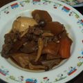 こん２'s cooksnap of when they made 牛肉の味噌鍋.