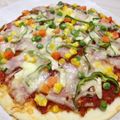 マム108's cooksnap of when they made 簡単！手作りピザ☆.