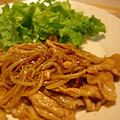 mm33's cooksnap of when they made 即席!!豚のしょうが焼き♪.