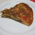 shaanti's cooksnap of when they made サケとキノコのオープンオムレツ.