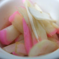 いいプラン's cooksnap of when they made 長ねぎとかまぼこのごま油あえ.