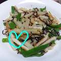 NYkun's cooksnap of when they made ピーマンとちくわの塩こぶ和え.