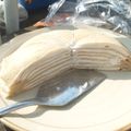 べこた's cooksnap of when they made 米粉のミルクレープ.