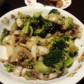 サトモユリア's cooksnap of when they made ブロッコリーと挽き肉のオイスター炒め.