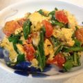 emifumi's cooksnap of when they made ニラたまトマト炒め.