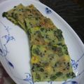 みあ's cooksnap of when they made じゃが芋でお好み焼き？チヂミ？.