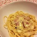 しましましろ's cooksnap of when they made 簡単手抜きカルボナーラ.