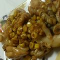 かぢゅ♥'s cooksnap of when they made イカゲソとコーン炒め☆バター醬油味.