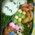 ☆RINﾁｬﾝまま☆'s cooksnap of when they made トトロ＆まっくろくろすけ★キャラ弁おかず.