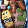 mgo's cooksnap of when they made たまごのお寿司deスポンジボブ弁当♪.