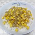 うまうま・らぶ's cooksnap of when they made 焼きトウモロコシとジャコのバター醤油ご飯.