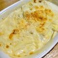 こまは's cooksnap of when they made ヘルシー♪里芋オンリーとろとろグラタン.