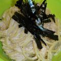 yosskoss's cooksnap of when they made レンジでたらこクリームパスタ*♪.