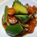ほずちゃん's cooksnap of when they made しめじ・きゅうりのピリカラ漬？.