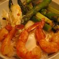 Pink126's cooksnap of when they made アスパラガスと卵のご飯♪レモンソースで.