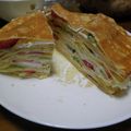 ✻奏良✻'s cooksnap of when they made イチゴのもっちりミルクレープ♪.