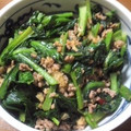 もずねこ's cooksnap of when they made ✿ 小松菜の坦々風炒め ✿.