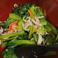 亜梨花's cooksnap of when they made 小松菜とカニカマの塩昆布和え.