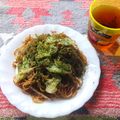 花時計咲いた's cooksnap of when they made モヤシで作ろう！モチモチソース焼きそば♪.