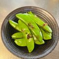 azbjbn's cooksnap of when they made 超簡単！スナップエンドウのおかか和え♡.