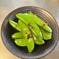 azbjbn's cooksnap of when they made 超簡単！スナップエンドウのおかか和え♡.