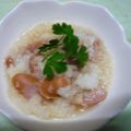 Jock's cooksnap of when they made ソーセージのおろし煮。.