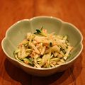 shiratori's cooksnap of when they made ラー油でピリ！っと大根ツナサラダ.