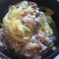 はっぴーはりぼ's cooksnap of when they made 絶品！牛丼.