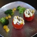 スタイリッシュママ's cooksnap of when they made トマトカップライスサラダ.