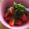 ﾋﾟﾛﾐ♡'s cooksnap of when they made 不思議で簡単！トマトが旨くなる♪.