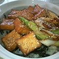 kocchi9120's cooksnap of when they made 旨くて満足☆甘辛厚揚げ丼.