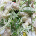 モコチャミ's cooksnap of when they made 簡単！水菜のマヨ白和えサラダ.