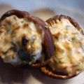 ちょこきょろりん's cooksnap of when they made 調理時間10分！椎茸のシソマヨネーズ焼き.