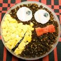 シャンプーハット's cooksnap of when they made キャラ弁d(ﾟｰﾟ*)キョロちゃん♪.