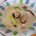 マロン０２'s cooksnap of when they made 牡蠣と白菜の中華風クリーム煮.