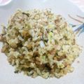 らんとこなん's cooksnap of when they made うま辛！ピリ辛高菜の納豆チャーハン.