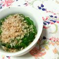 キョク's cooksnap of when they made ダシしょう油で作るほうれん草のお浸し.