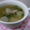 そらてんママ's cooksnap of when they made 簡単♡かぶのスープ.
