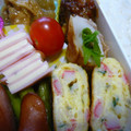ゆいランラン's cooksnap of when they made 材料３つ♪ネジネジの夏♡梅しそちくわ♡.