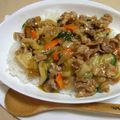 リナリオ's cooksnap of when they made あたしんちの♪コリアンうめぇ～ピリ辛飯.