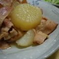 ひなパパマン's cooksnap of when they made 圧力鍋でベーコンと大根の煮物.