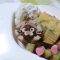 ゆめぽっこ's cooksnap of when they made お弁当に❤ちくわ＆ミートボールでライオン.