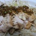 まきまきうさぎ's cooksnap of when they made 蒸し鶏のねぎわさびカルパッチョ.