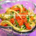 ruruchirin's cooksnap of when they made ☆超簡単！スモークサーモンの和風マリネ☆.