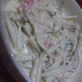 ゅりりん's cooksnap of when they made きゅうりとカニカマのマヨサラダ♪.