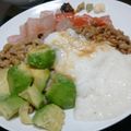 alysme's cooksnap of when they made 火を使わないよ☆ねばねば丼.