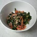 えじママ's cooksnap of when they made ごま油香るほうれん草のシーチキン和え.