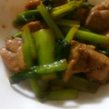 せりち's cooksnap of when they made ✻とり肉と小松菜のオイスター炒め✻.