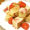 るるおか's cooksnap of when they made 簡単おやつ★苺ホワイトチョコホットケーキ.